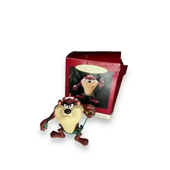 VTG 90s Hallmark Keepsake Ornaments Lot x4 Ornaments Baby Girl LOONEY TUNES - Picture 12 of 15